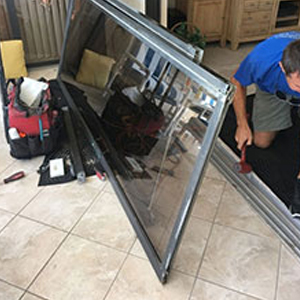 sliding glass door frame repair Lauderdale Lakes